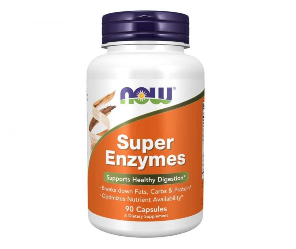 NOW Foods Super Enzymes, 90 kaps.