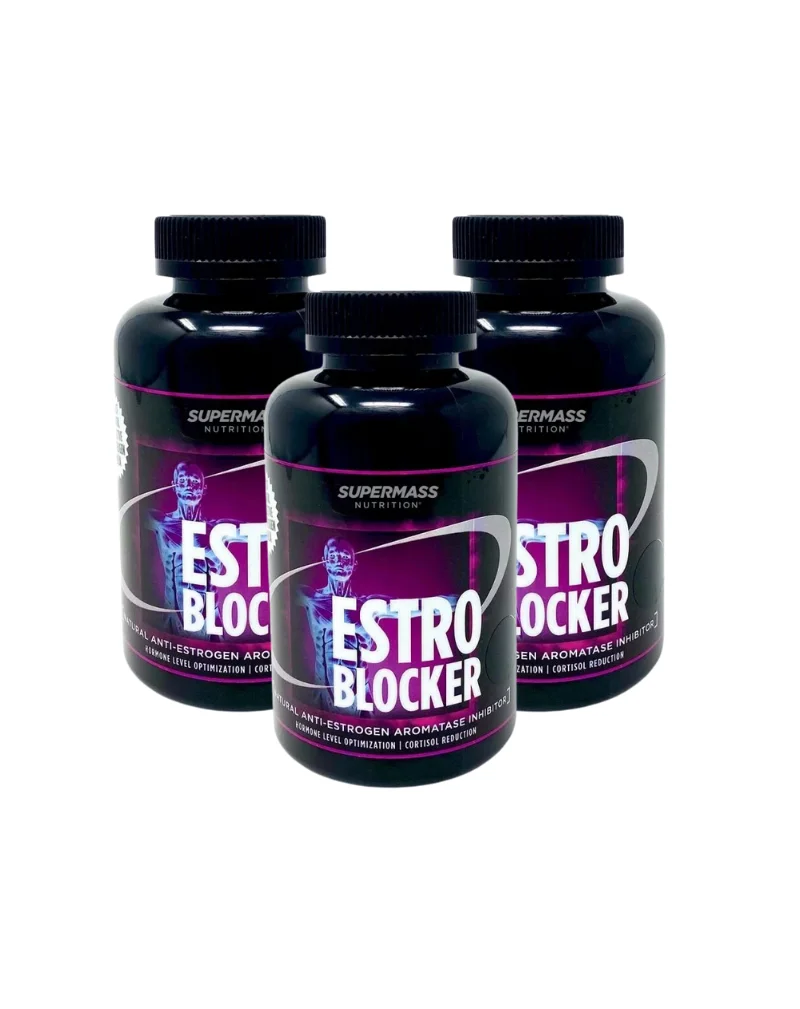 Big Buy: 3 kpl Supermass Nutrition ESTRO BLOCKER (270 kaps.)