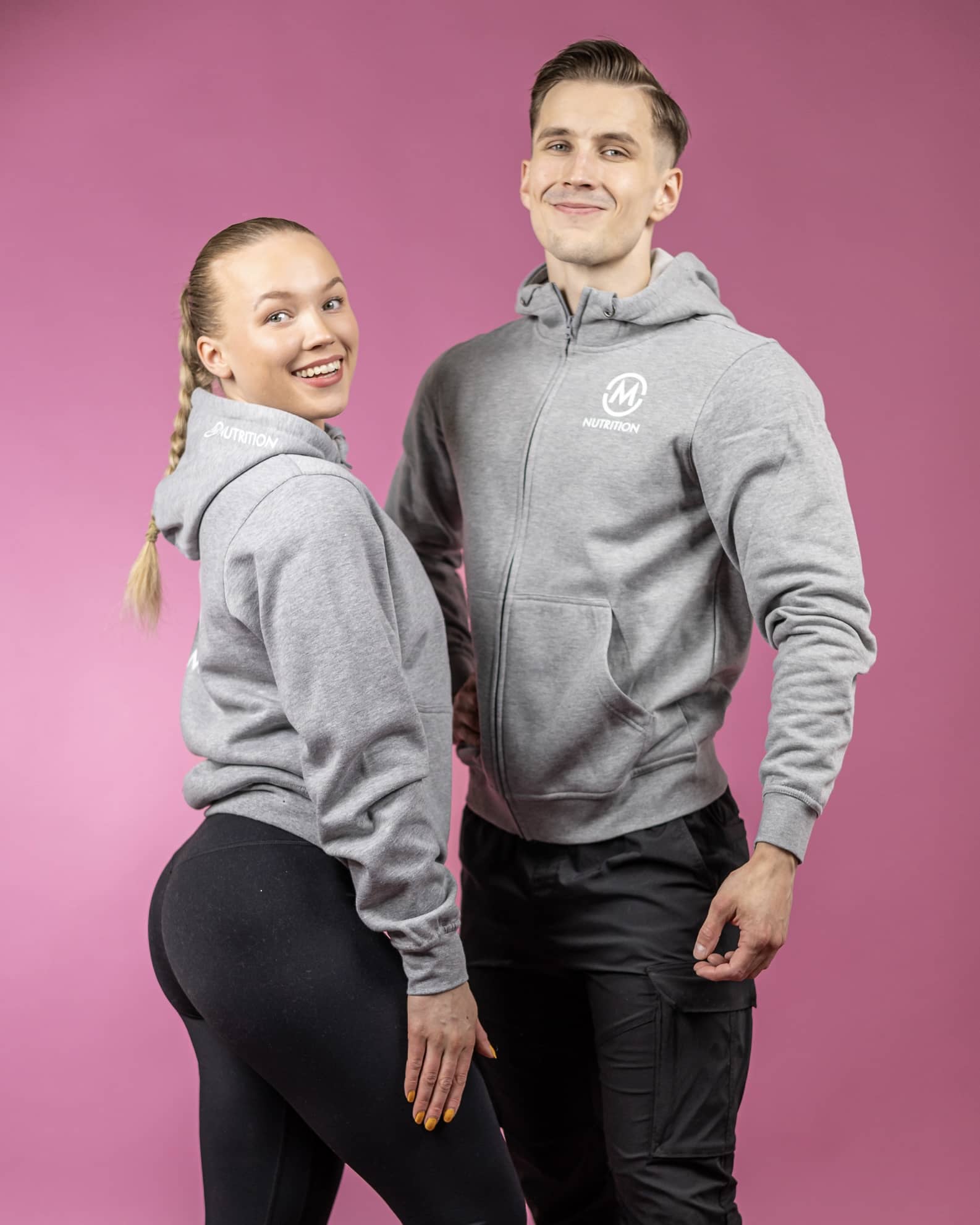 M-Nutrition Unisex Zip Hoodie