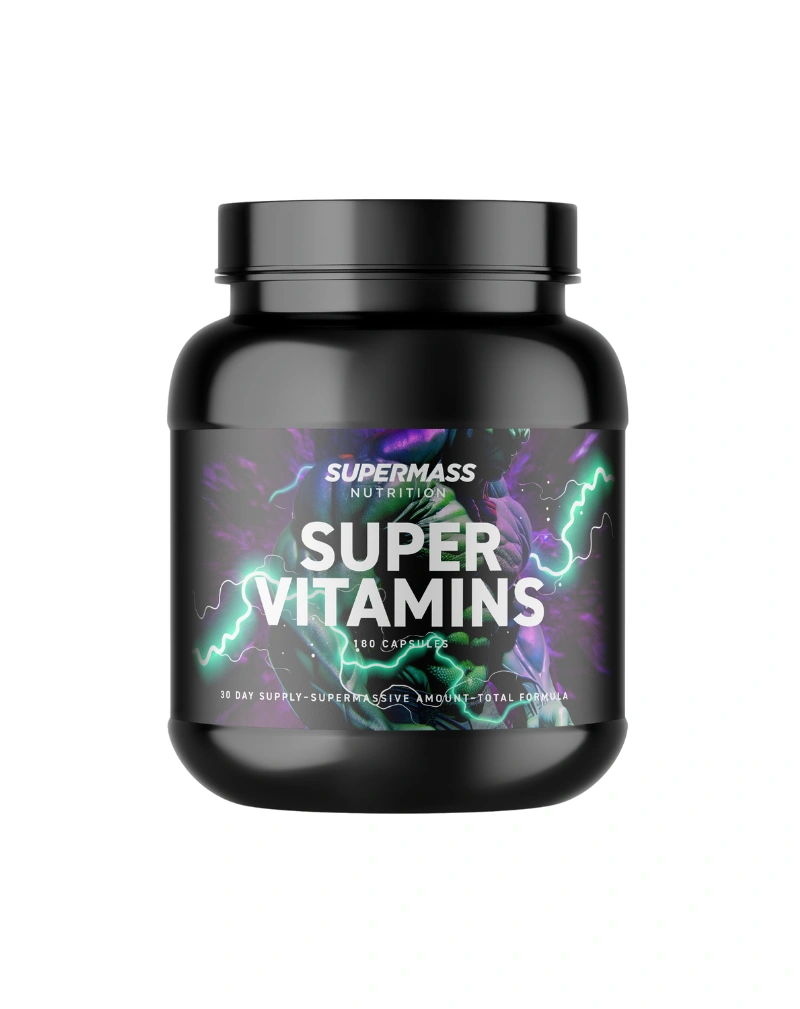 Supermass Nutrition Super Vitamins, 180 kaps.