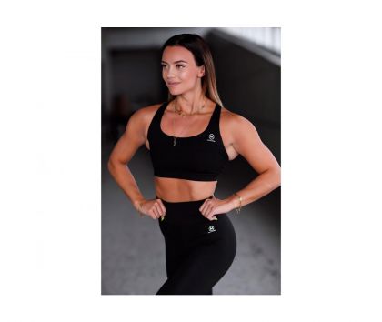M-NUTRITION Sports Wear Workout Top, Definitely Black