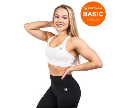 M-Sportswear Basic Workout Top, White