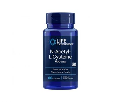 LifeExtension N-Acetyl-L-Cysteine, 60 kaps.