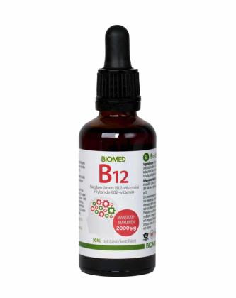 Biomed B12-vitamiinitipat, 50 ml