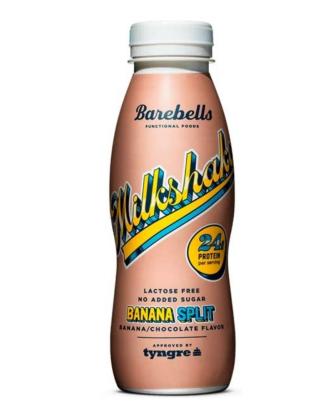 Barebells Protein Milkshake, 330 ml, Banana Split (päiväys 10/22)