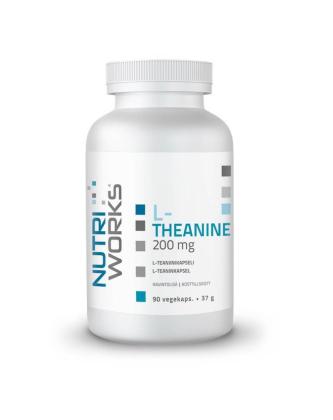 Nutri Works L-Theanine 200 mg, 90 kaps.
