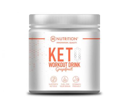M-Nutrition KET-0 Workout Drink, Grapefruit, 360 g (Parasta ennen 09/2024)