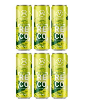 M-Nutrition RECO-valmisjuoma 6-pack, Lemon Lime