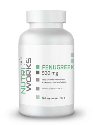 Nutri Works Fenugreek 500 mg, 100 kaps.