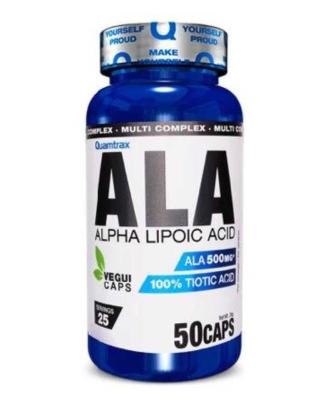 Quamtrax Alpha Lipoic Acid, 50 kaps.