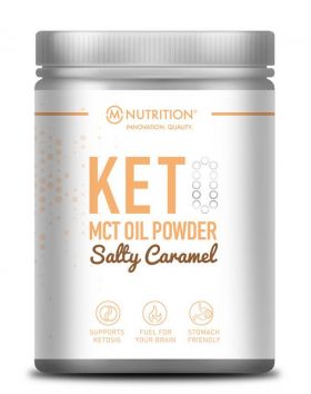 M-NUTRITION KETO MCT Oil Powder, Salty Caramel, 390 g