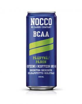 NOCCO BCAA Päärynä, 330 ml (päiväys 10/22)
