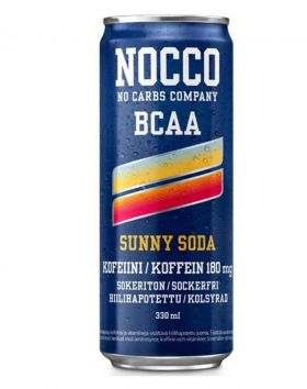 NOCCO BCAA Sunny Soda, 330 ml