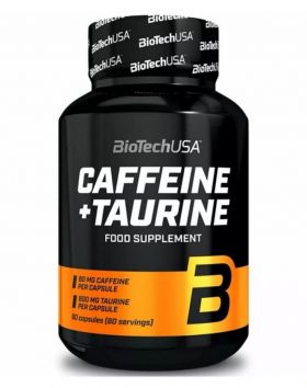 BioTechUSA Caffeine + Taurine, 60 kaps.
